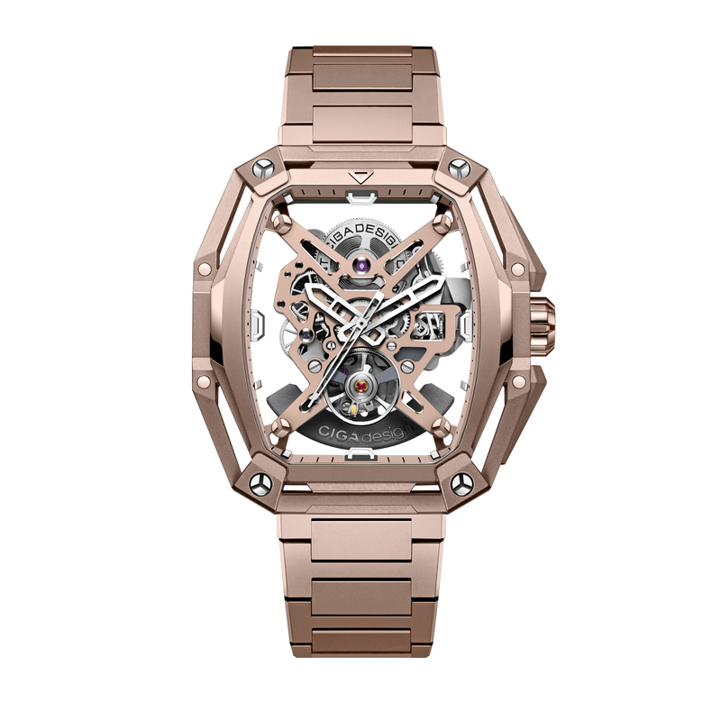 CIGA design SKELETON AUTOMATIC WATCH HUNTER VINTAGE