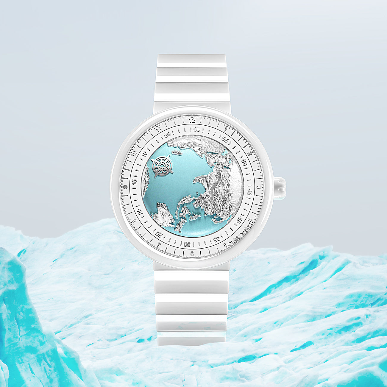 CIGA Design Mechanical Watch Series U Ice Age