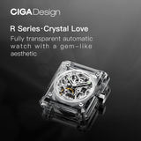 CIGA design Watch Crystal Love
