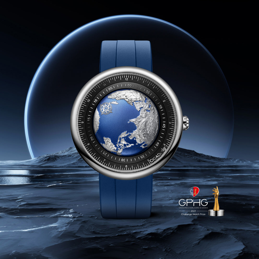 CIGA design Mechanical Watch Blue Planet - Main Image