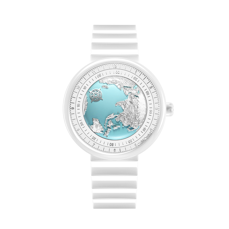 CIGA design MECHANICAL WATCH BLUE PLANET · ICE AGE