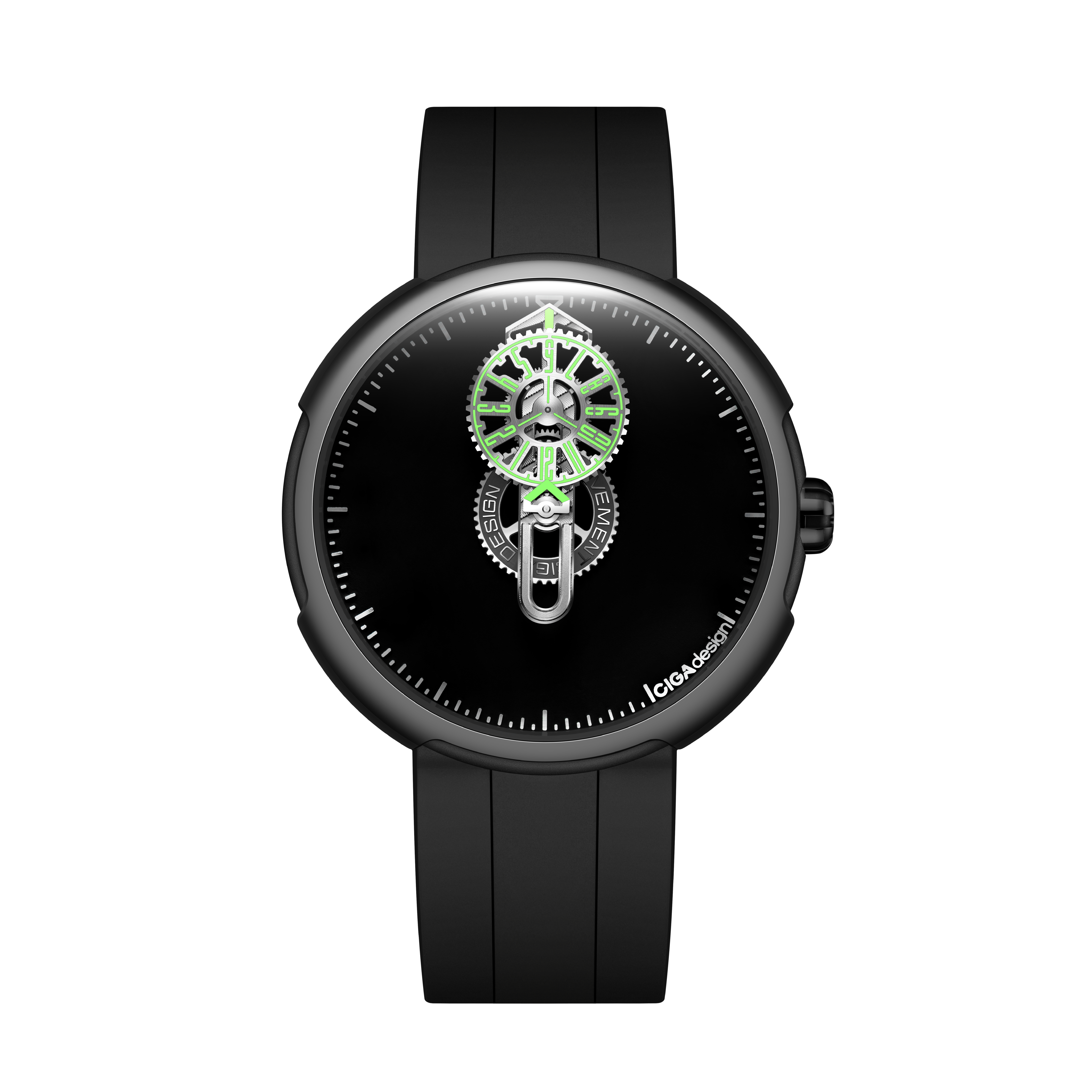 Ciga Design CIGA design AUTOMATIC WANDERING HOUR WATCH · TIME CIPHER