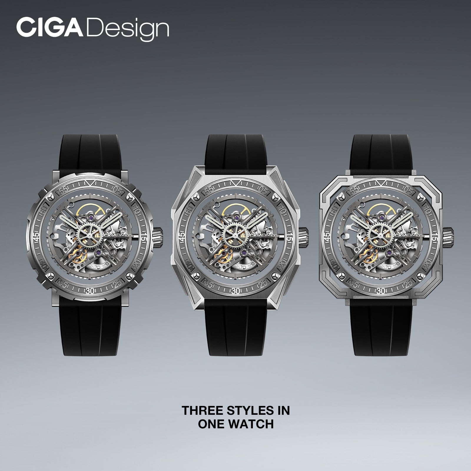 CIGA Design MY Mechanical watch-Silver - Accessories