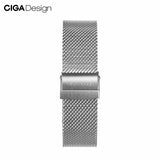 CIGA Design Milanese stainless steel quick-release strap