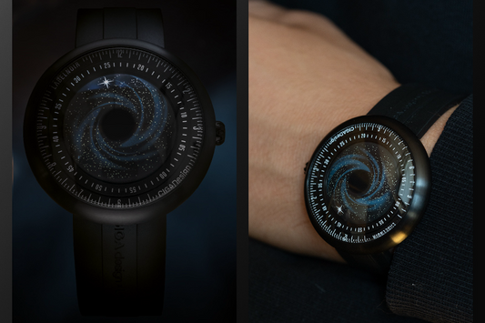 Exclusive Launch: CIGA design & Label Noir Unveil "Black Star" Watch