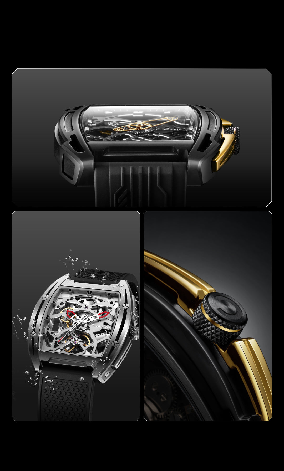 ジゴクシヴァク Hands-On: CIGA Design Mechanical Watch Series Y Eastern Jade
