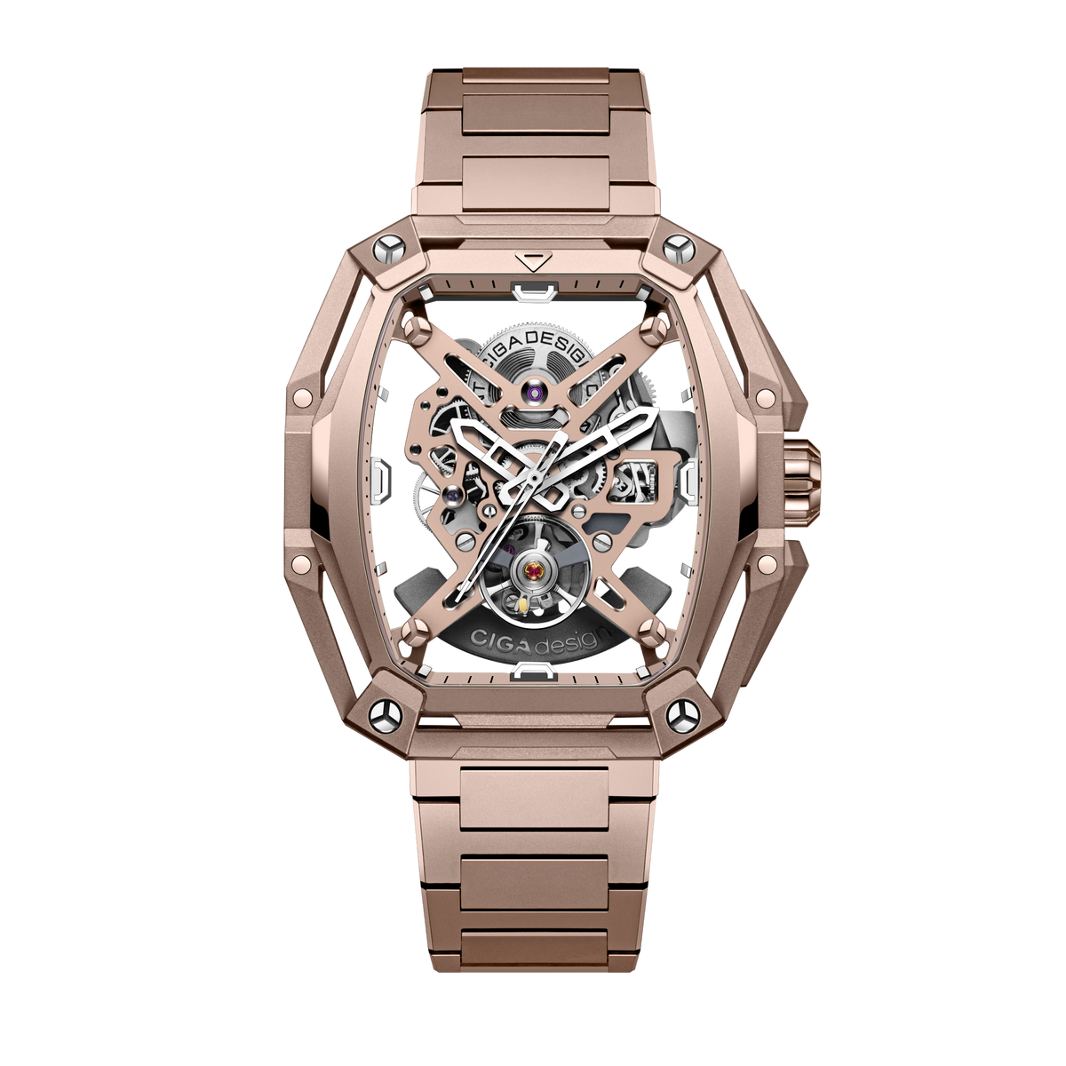 CIGA design SKELETON AUTOMATIC WATCH HUNTER VINTAGE