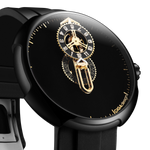 CIGA design WANDERING HOUR  AUTOMATIC WATCH  TIME CIPHER GOLD