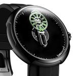 CIGA design AUTOMATIC WANDERING HOUR WATCH · TIME CIPHER