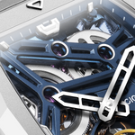CIGA design ADVANCED SKELETON COMPLICATION WATCH HUNTER · TOURBILLON