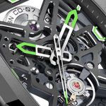 CIGA design SKELETON AUTOMATIC WATCH HUNTER TITANIUM