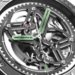 CIGA design RACING-INSPIRED AUTOMATIC SKELETON WATCH VECTOR