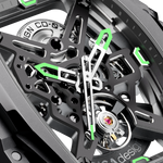 CIGA design SKELETON AUTOMATIC WATCH  HUNTER STEEL
