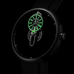 CIGA design AUTOMATIC WANDERING HOUR WATCH · TIME CIPHER
