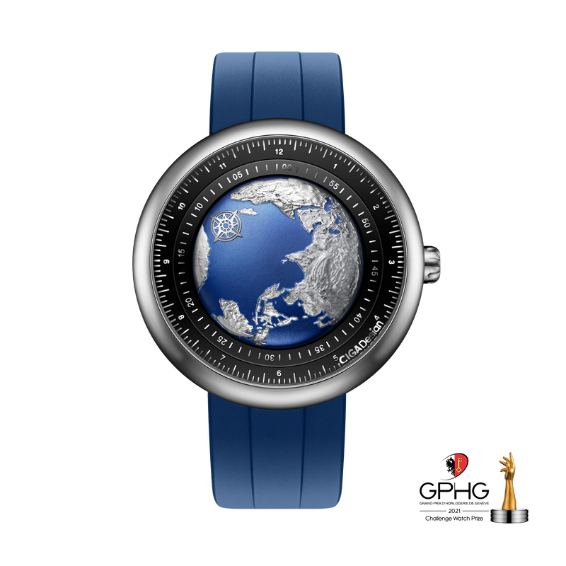 CIGA design MECHANICAL WATCH BLUE PLANET
