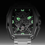 CIGA design SKELETON AUTOMATIC WATCH HUNTER TITANIUM