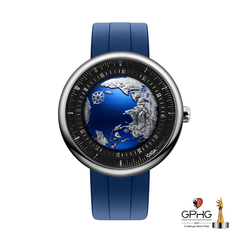 CIGA design MECHANICAL WATCH BLUE PLANET II