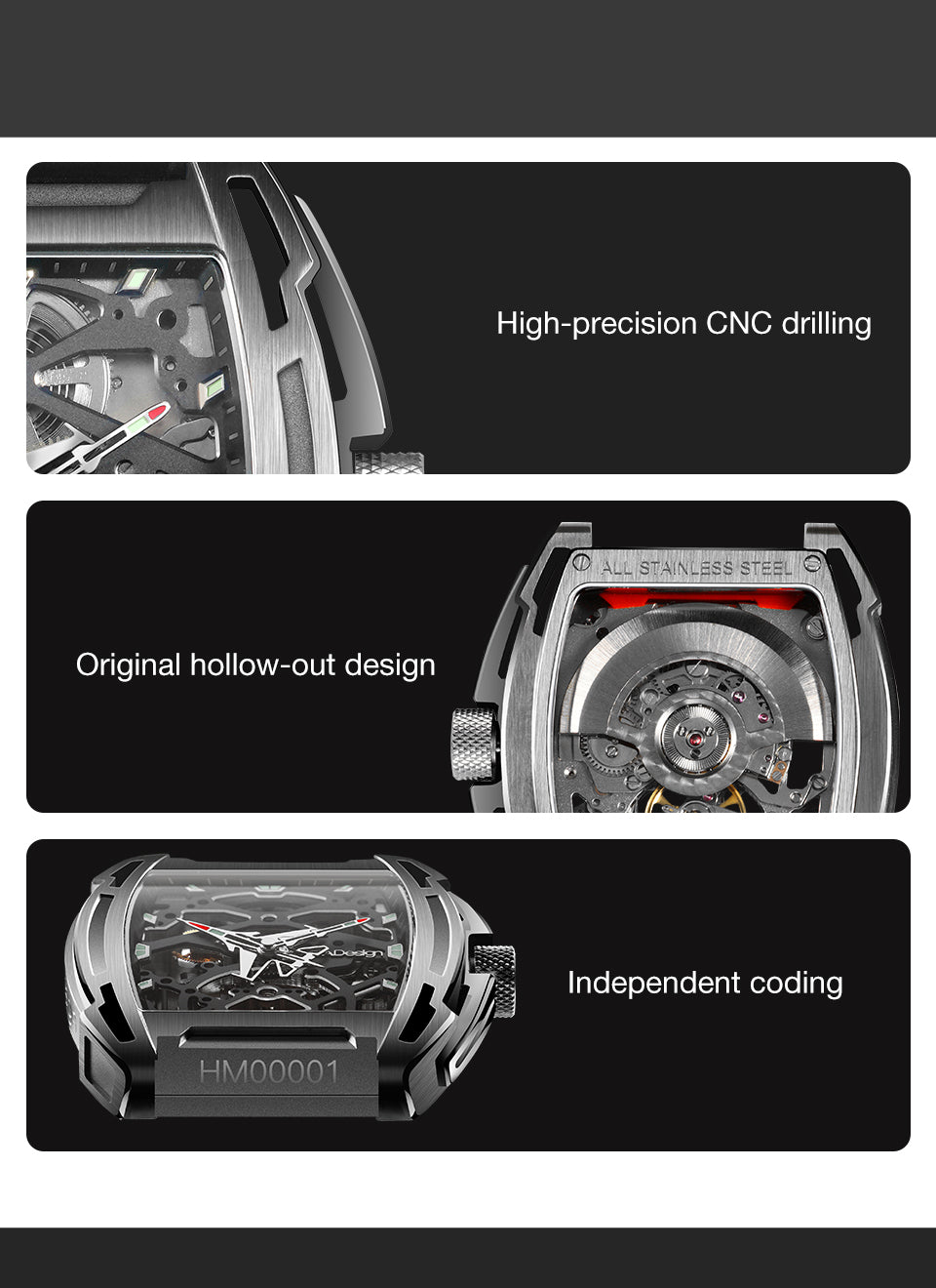 CIGA Design Mechanical Watch Series Z Edge Air Craft Version – CIGA design