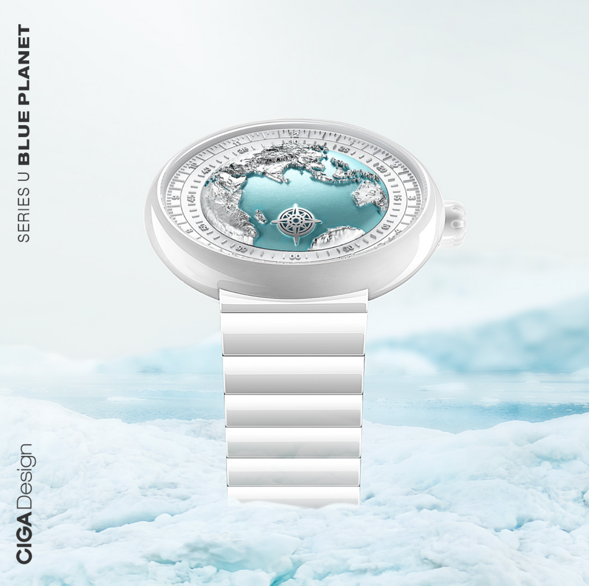 CIGA design Mechanical Watch Ice Age - Main Image