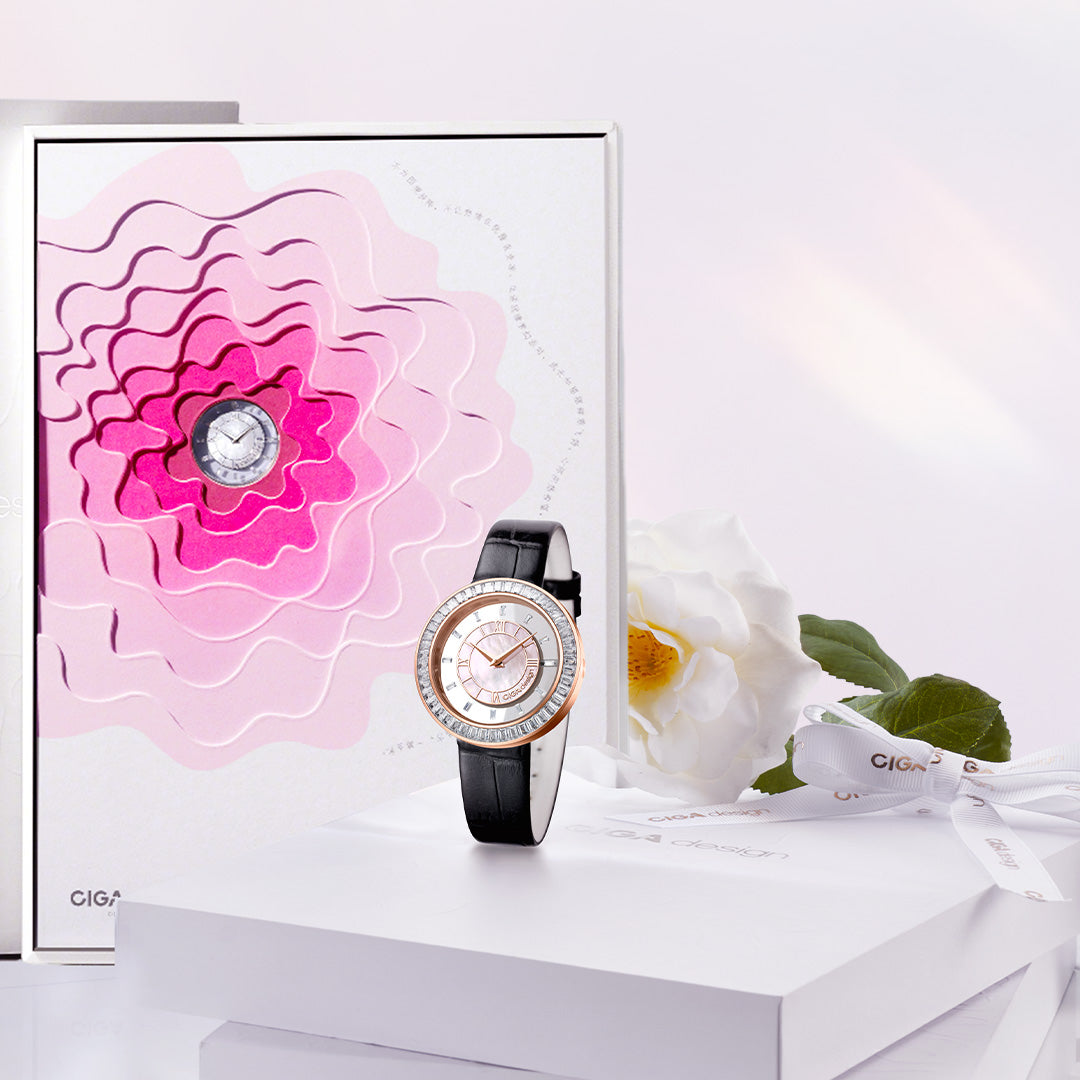 CIGA design Artist Watch · Sparkle Collection