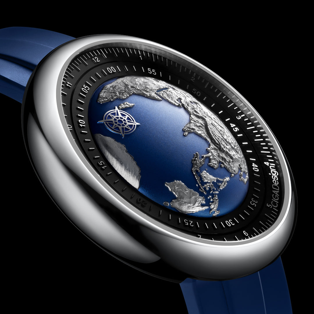 CIGA Design Mechanical Watch Series U Blue Planet