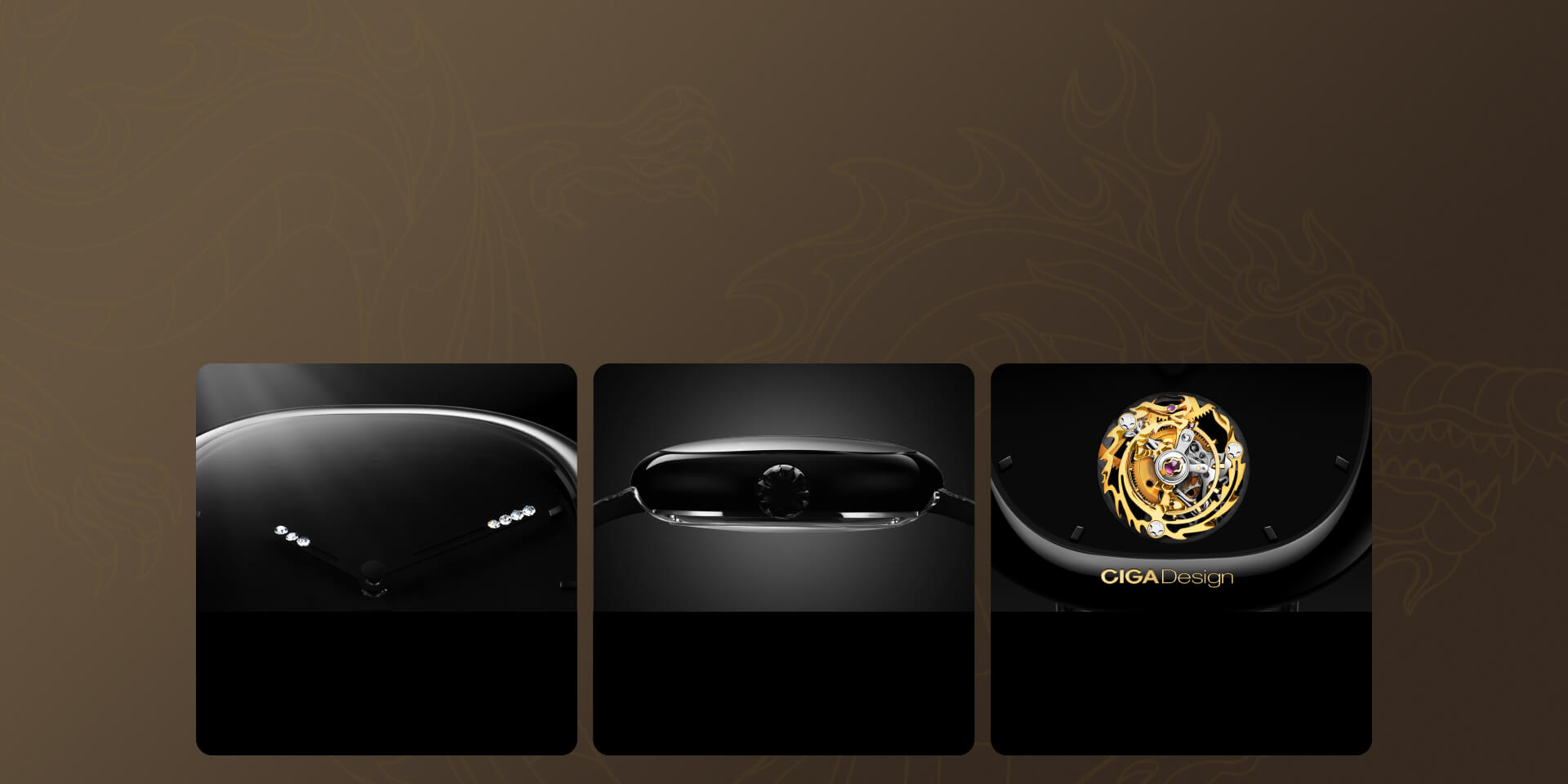 CIGA Design Mechanical Watch Tourbillon Chinese Zodiac The Year of Dragon - Limited 365 Sets