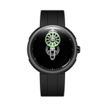 CIGA design AUTOMATIC WANDERING HOUR WATCH · TIME CIPHER