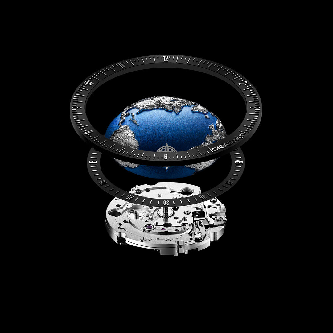 Blue Planet II · Atlantic Ocean-Inspired Automatic Watch – CIGA design