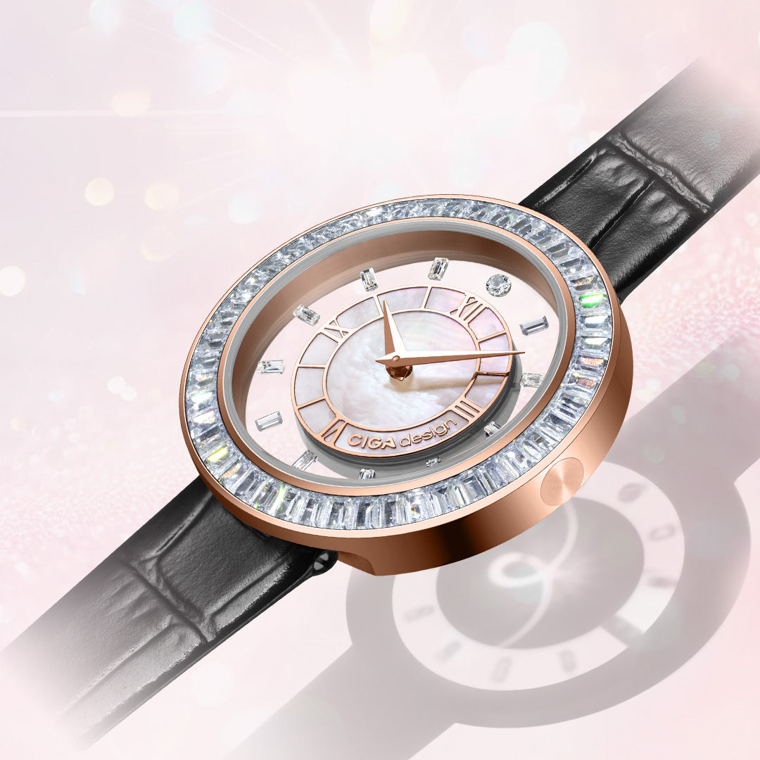 CIGA design Artist Watch · Sparkle Collection