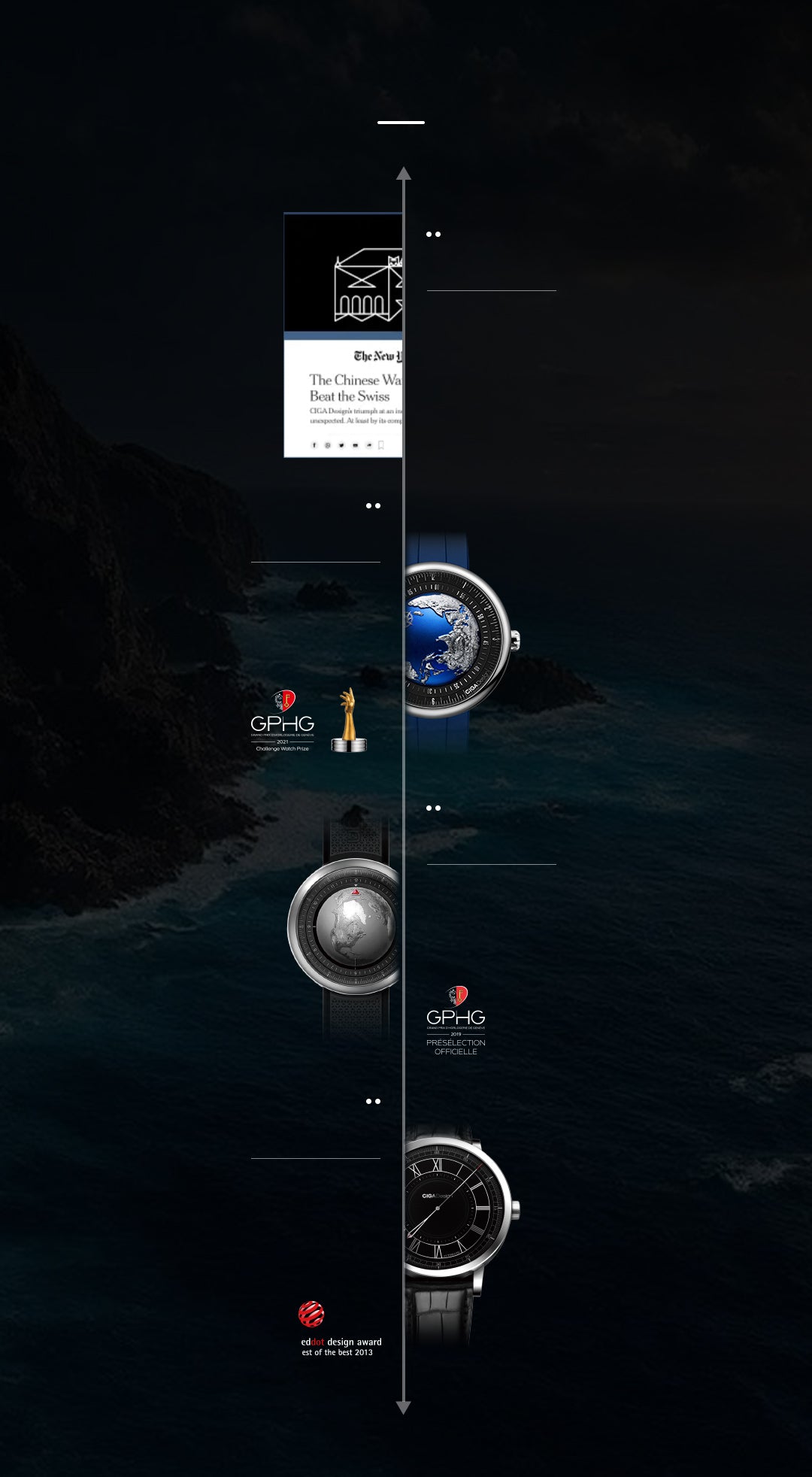 Blue Planet II · Atlantic Ocean-Inspired Automatic Watch – CIGA design