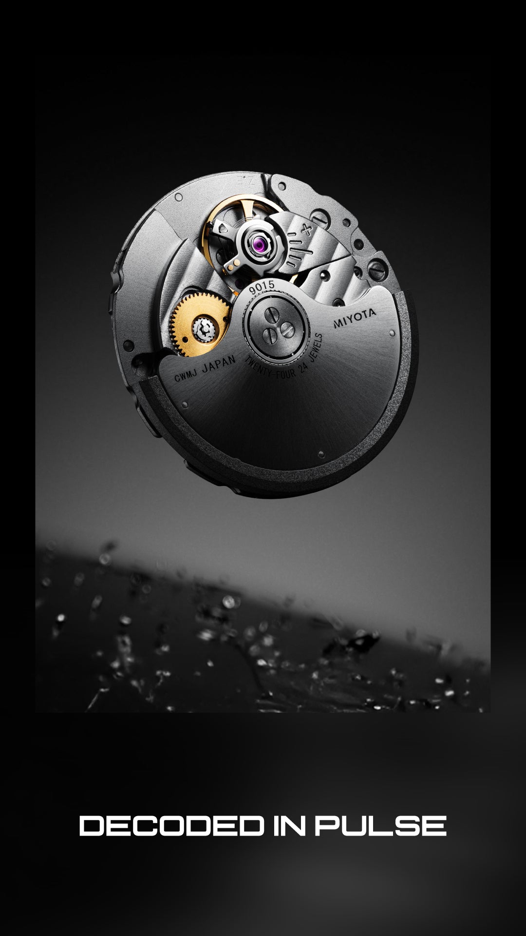 CIGA design AUTOMATIC WANDERING HOUR WATCH · TIME CIPHER