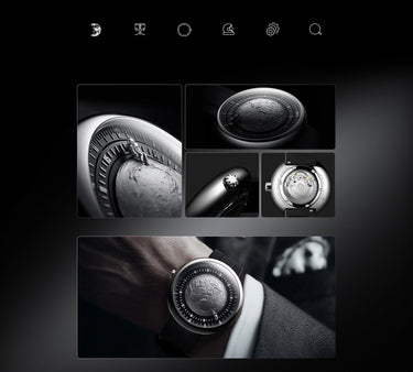 CIGA design Automatic Watch · Moon Walker Edition