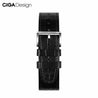 CIGA Design leather watch strap