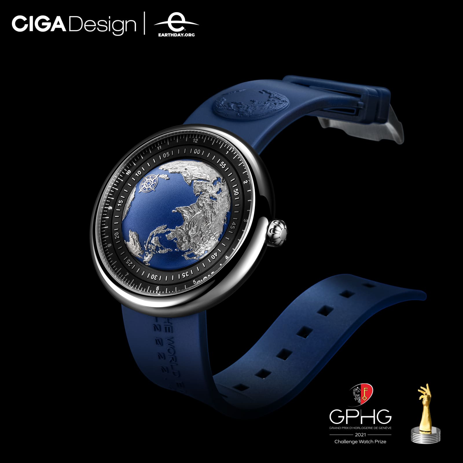 CIGA Design Mechanical Watch Series U Blue Planet - Gilding Version –  cigadesign.official