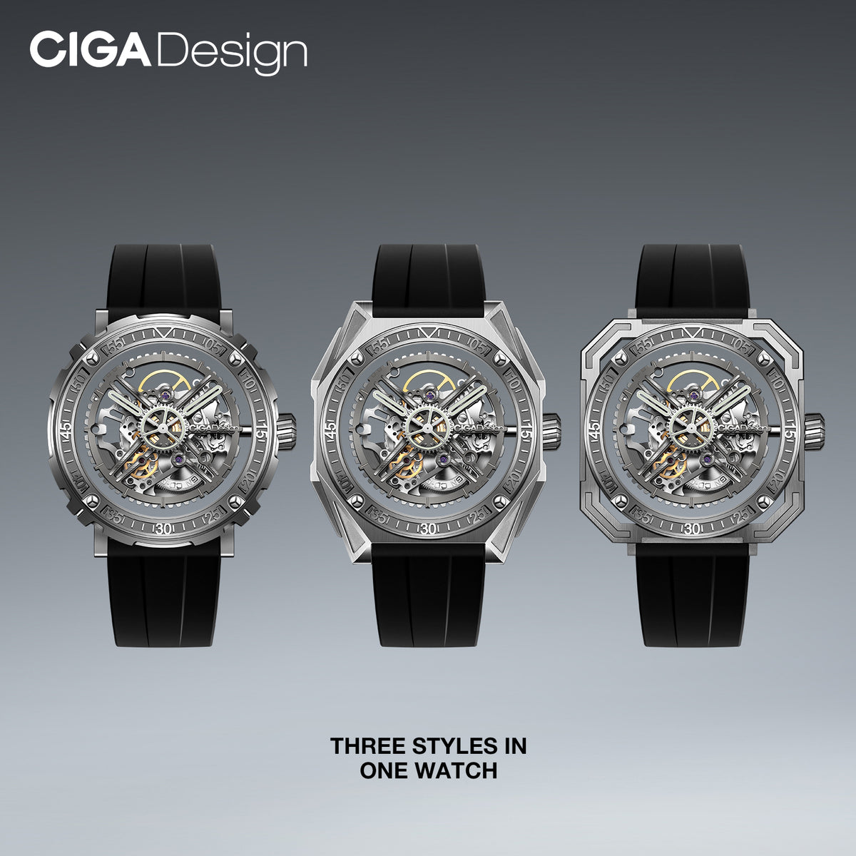 CIGA Design Mechanical Watch Series M Magician